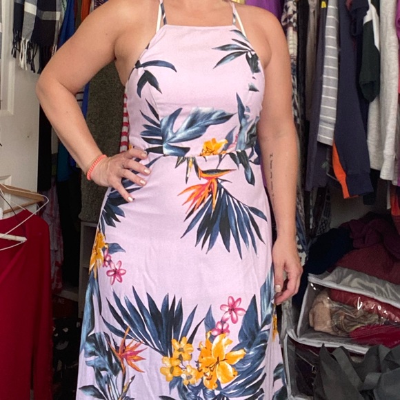 Women’s 100% polyester long dress - Picture 7 of 7